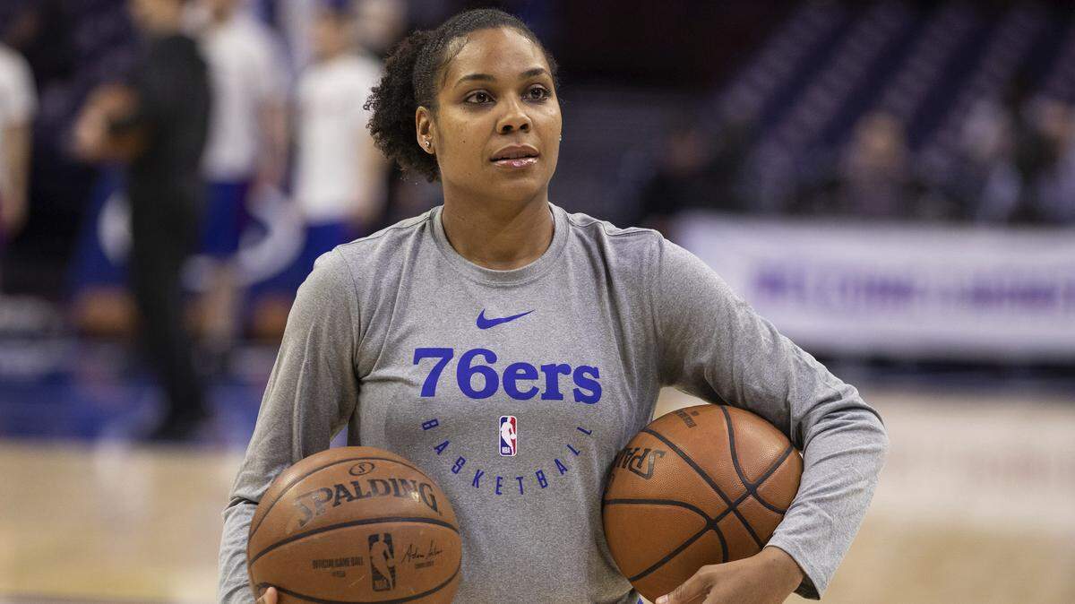 Philadelphia 76ers player development coach Lindsey Harding joined the Kings’ staff Friday.