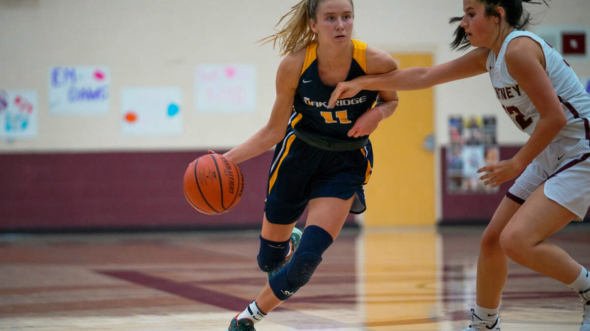 Oak Ridge junior Teagan Brown had a game-high 27 points in a 51-35 win over Whitney.