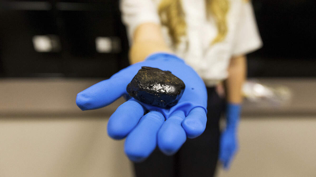 Black tar heroin is seen in this 2016 file photo. San Diego County Health and Human Services Agency said seven people have died in the last two months from the bacterial infection myonecrosis, in association with black tar heroin use.