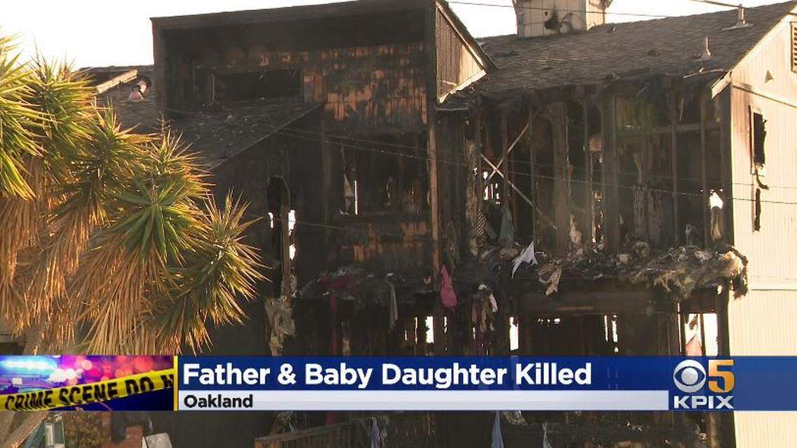 Esam Musleh, 37, died Saturday trying to save his 1-year-old daughter from an arson blaze at the family’s Oakland, California, home, authorities say.