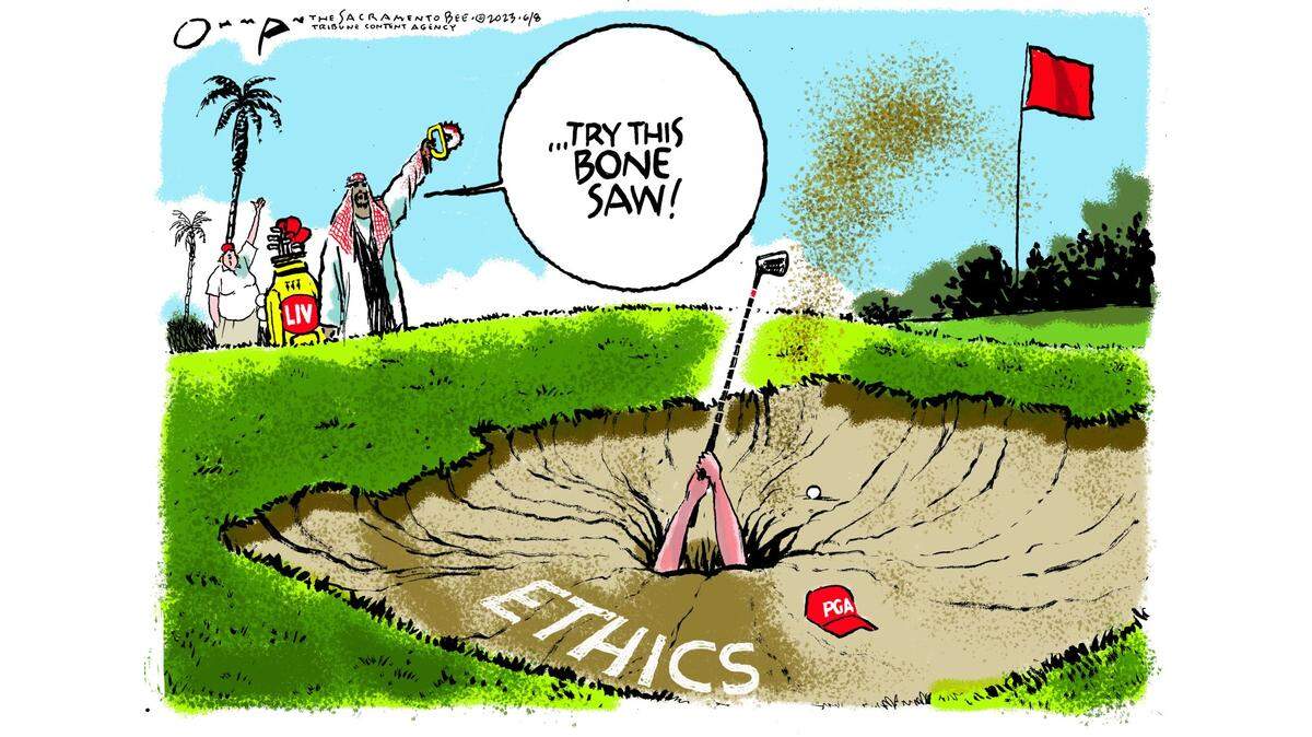 LIV and the PGA merge.