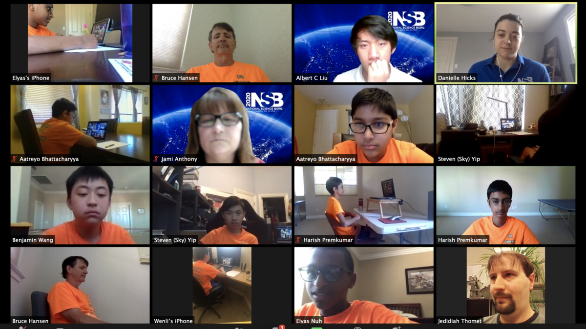 Students and teachers from Carmichael’s Winston Churchill Middle School made a dent in the national Science Bowl competition this year.