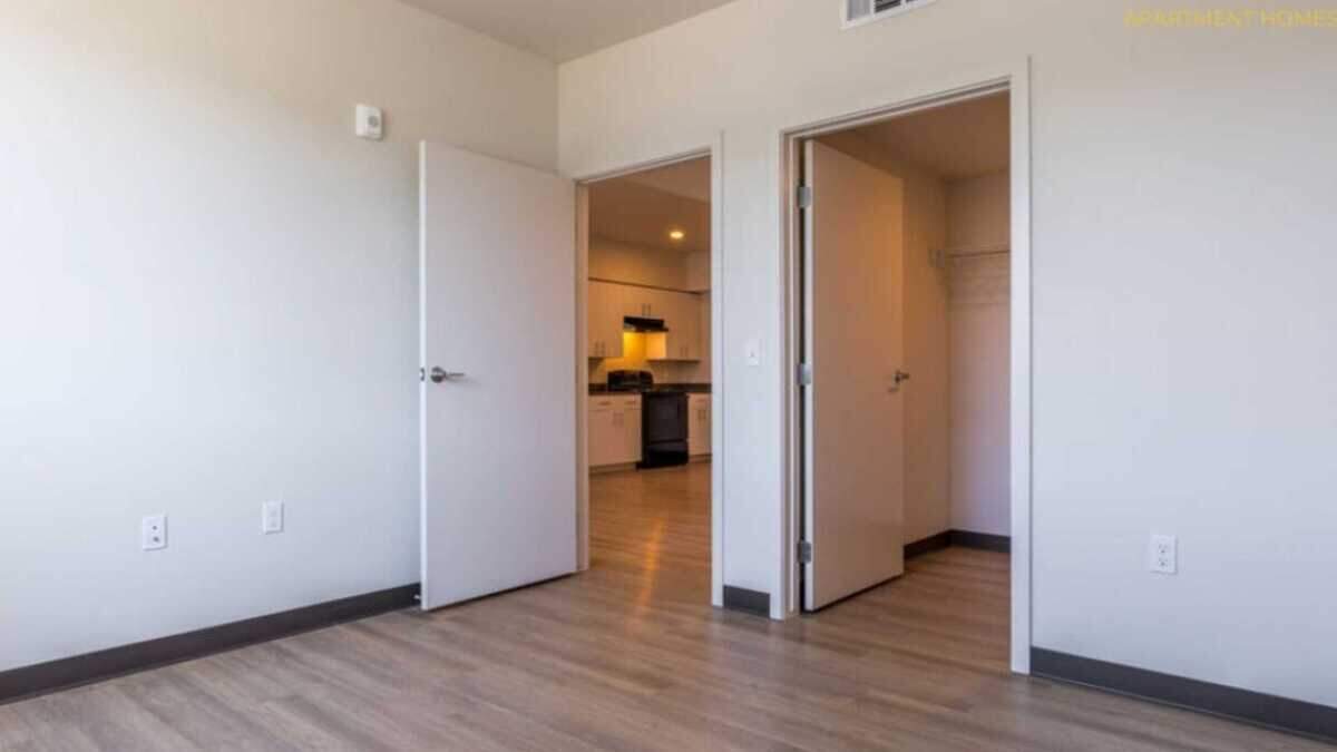 A look at a bedroom inside the MOSA Apartment Homes in Elk Grove. The 387-unit development is the largest affordable housing investment in California, according to its developers.