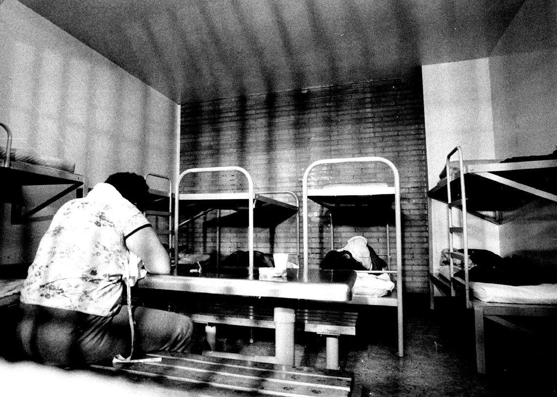 The women’s section of the Sacramento County jail on April 16, 1978.