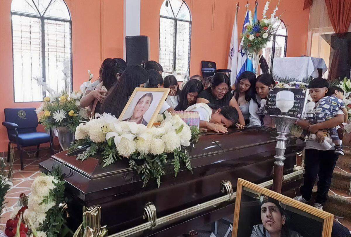 The family of Juan Israel Ratzan Chicajua, who died in a single-car collision March 12 on Sunset Avenue in Fair Oaks, mourns his death at his April funeral in Guatemala.
