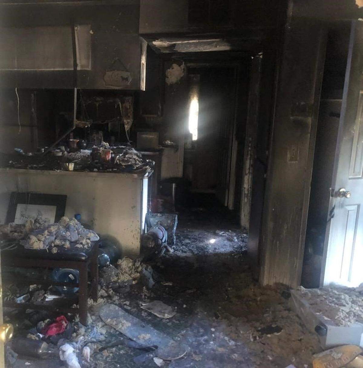 A man was arrested Sunday for allegedly starting a fire in an apartment on the 5700 block of Springview Drive in Rocklin.&nbsp;