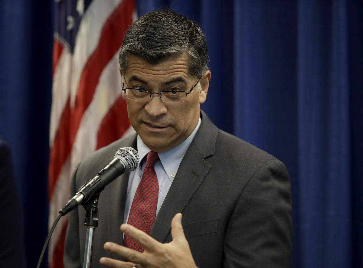 Xavier Becerra.(AP Photo/Ben Margot)