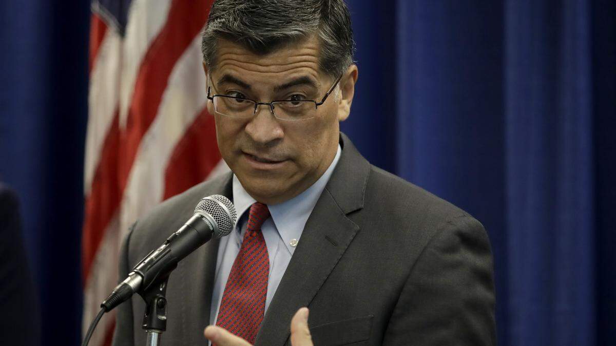 Xavier Becerra.(AP Photo/Ben Margot)
