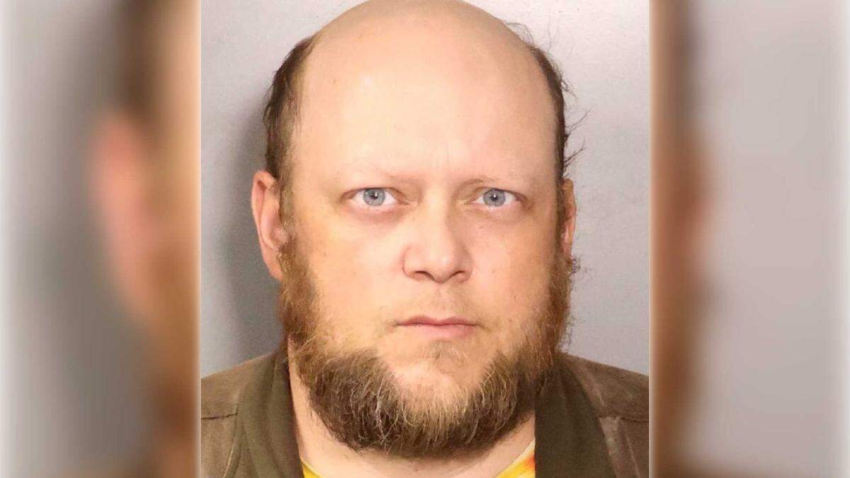 John Caleb Cowper is shown in a booking photo taken July 31. Cowper, 46, was arrested on suspicion of sexually assaulting a 3-year-old girl in Sacramento County in 1997, and sheriff’s detectives say he may have had other victims.
