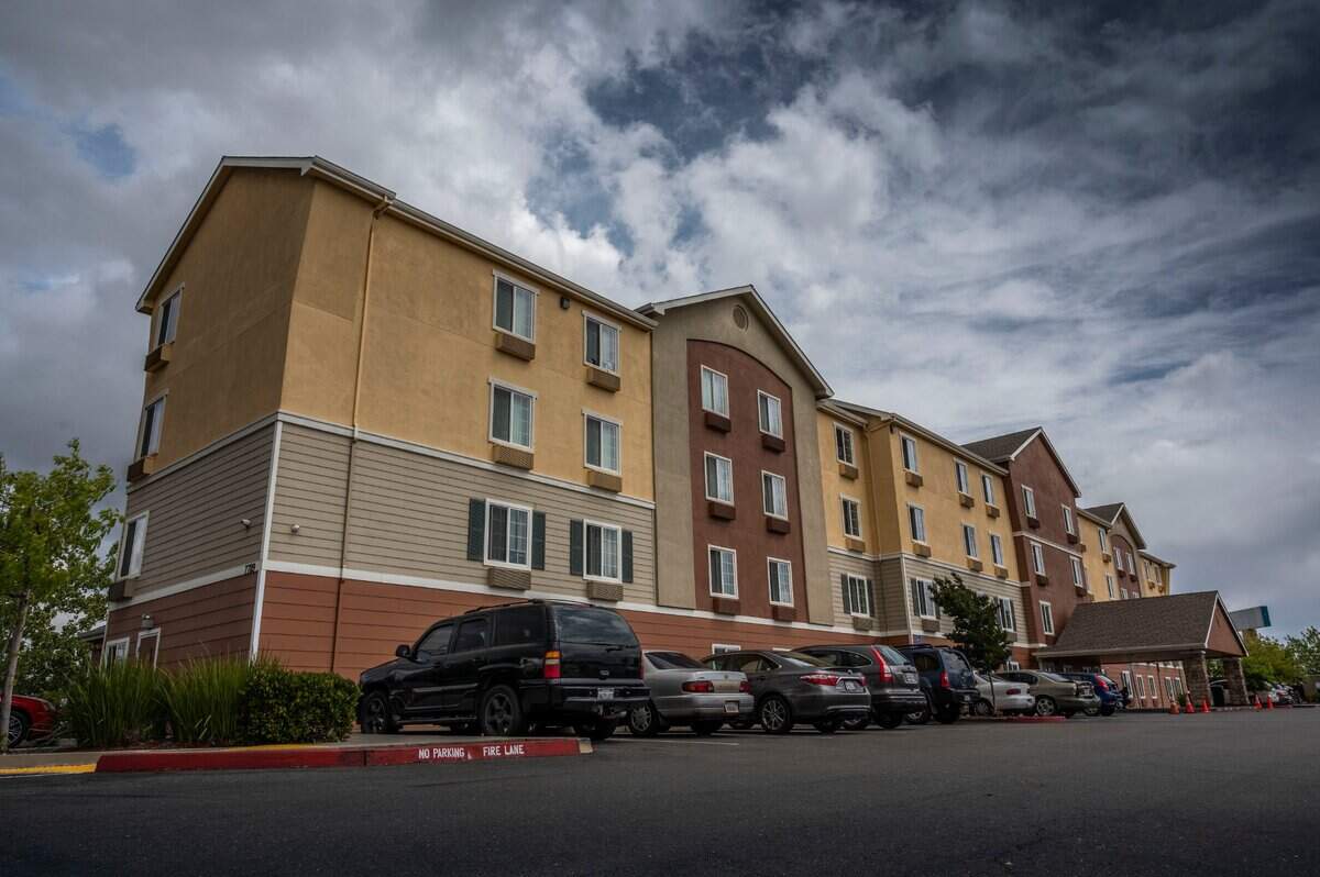 The La Mancha Way Apartments in south Sacramento opened last year as the city’s first Homekey project. The Sacramento Housing and Redevelopment Agency and Mercy Housing converted the motel to provide 100 units of housing for people who had been homeless.