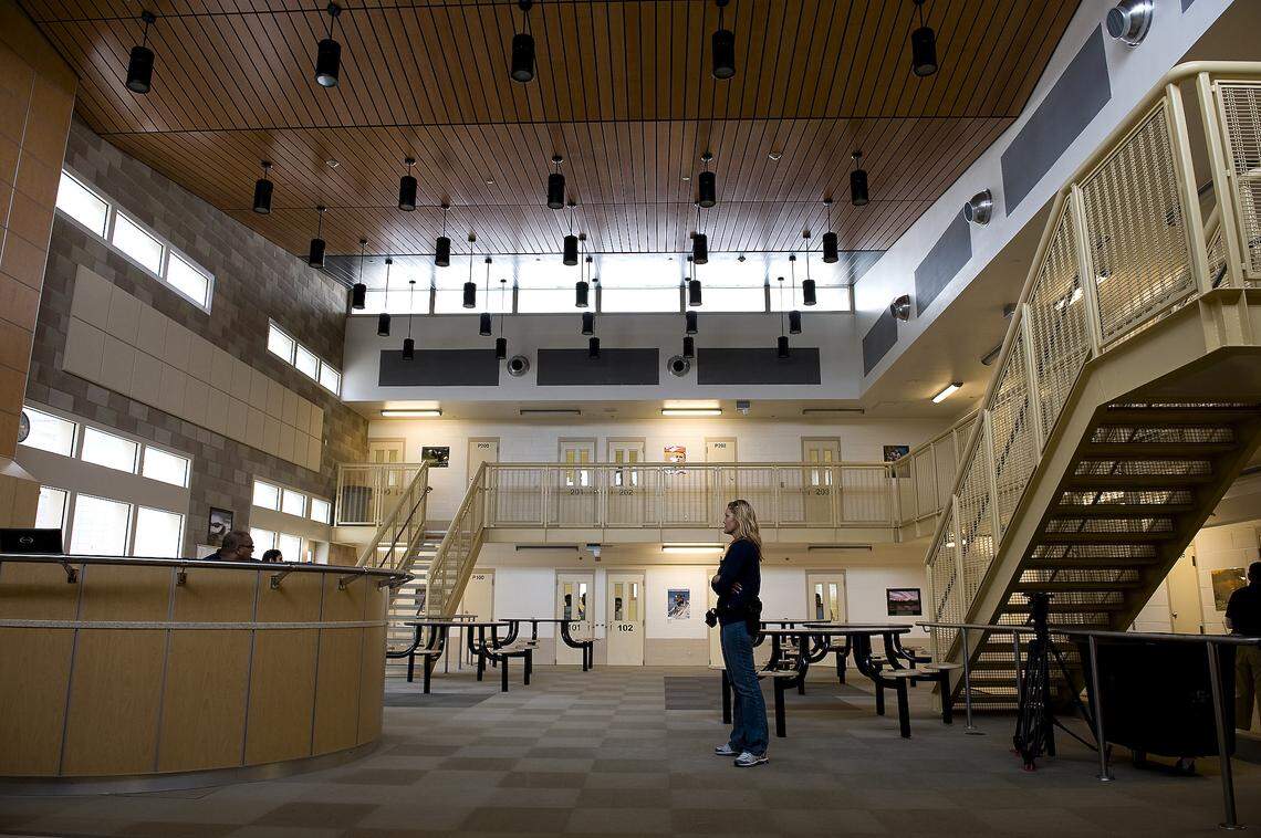 Sacramento County Juvenile Hall stands empty before its opening in 2010 on Kiefer Boulevard in Sacramento.