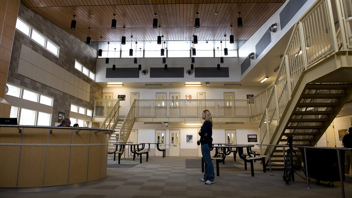 Sacramento County Juvenile Hall stands empty before its opening in 2010 on Kiefer Boulevard Sacramento.
