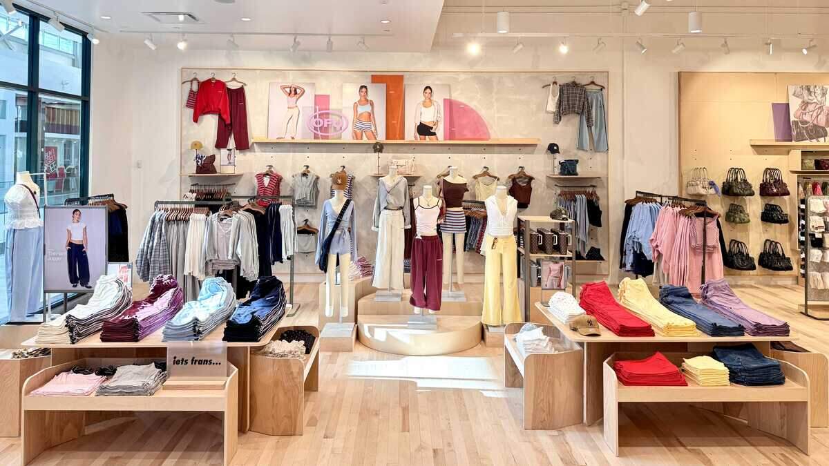 Restyled Urban Outfitters opens at Westfield Galleria mall in Roseville
