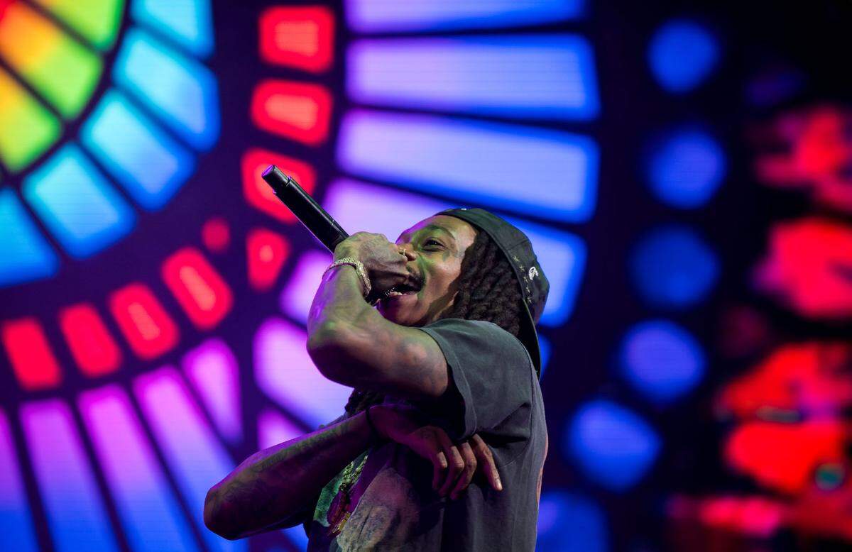 Wiz Khalifa performs at Snoop Dogg’s High School Reunion Tour on Friday, Aug. 25, 2023, at Golden 1 Center in Sacramento. The rapper and hip-hop artist will be playing in South Mississippi this spring.