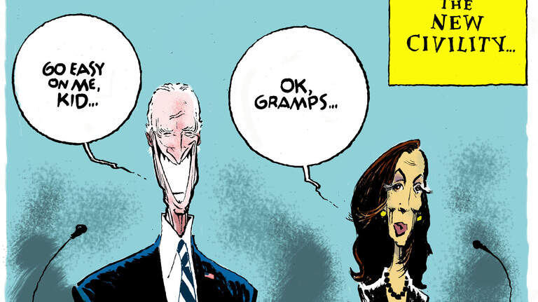 Jack Ohman cartoons: Biden picks Harris as running mate