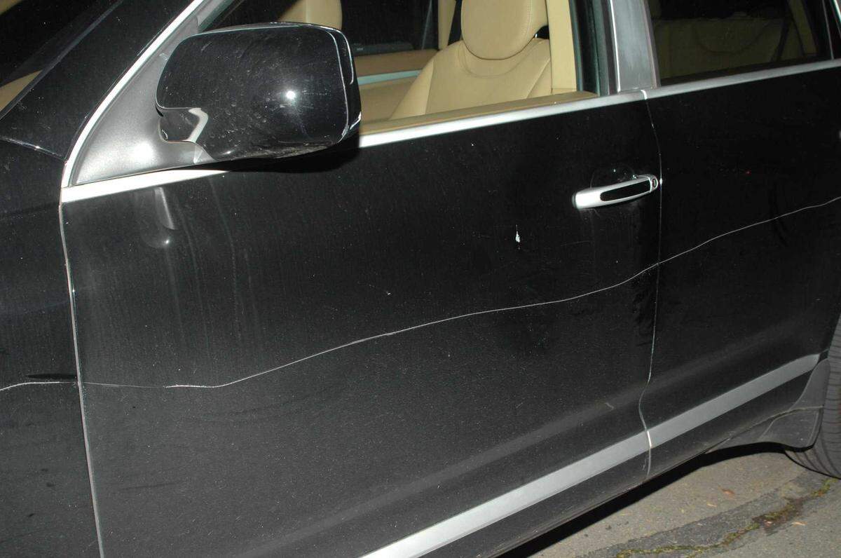 Police provided photographs of vehicles they say were damaged during protests in East Sacramento on Monday, March 4, 2019. On Friday, Sacramento County District Attorney Anne Marie Schubert said âin the interest of justice, no charges will be filed” against the 84 arrested after the four-hour march.