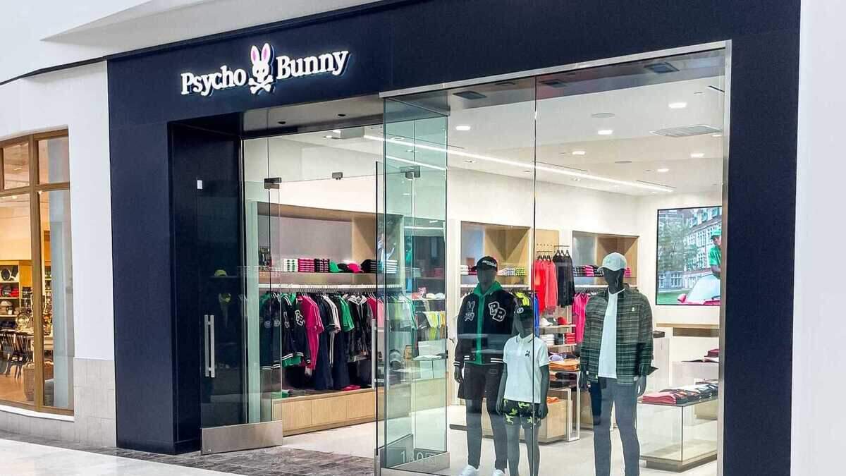 Psycho Bunny opened its newest location in Roseville Westfield Galleria, specializing in bold menswear options.