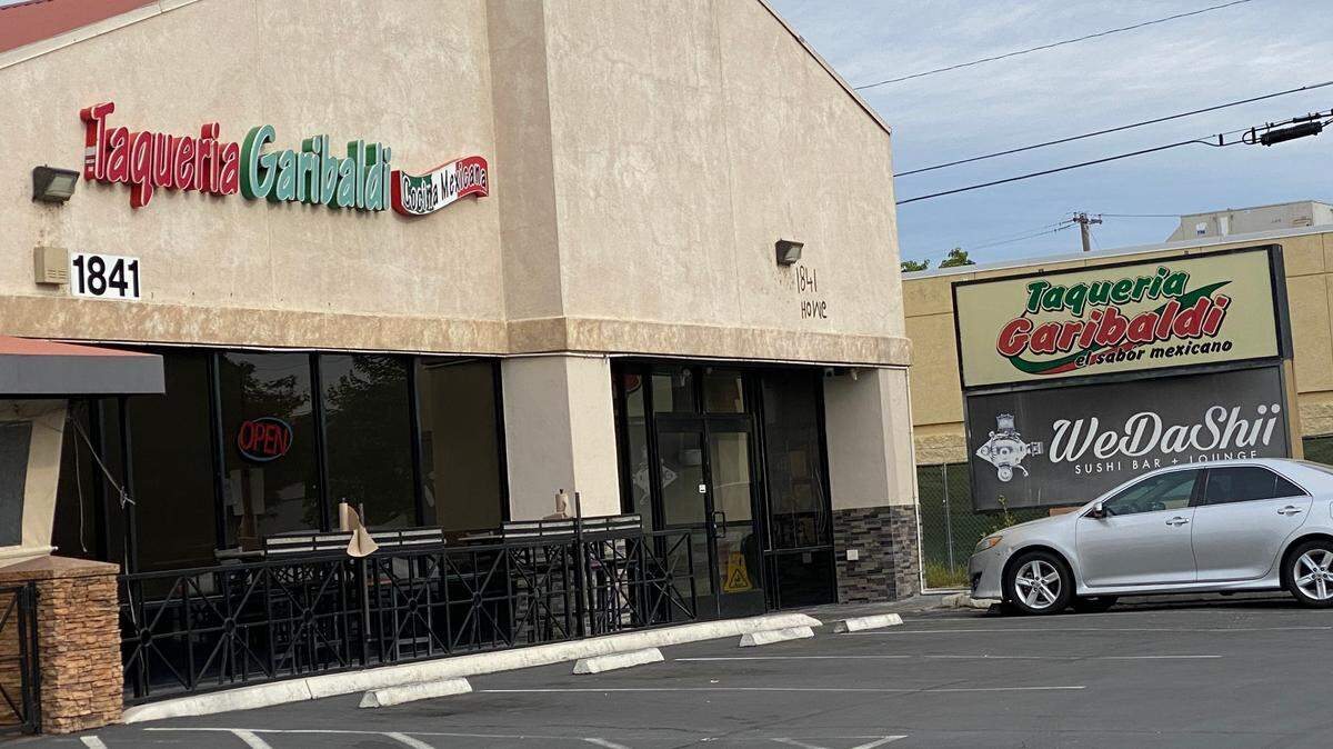 Taqueria Garibaldi on Howe Avenue in Arden Arcade on May 5, 2022. Federal labor officials filed a complaint May 4, 2022, against the restaurant chain’s owners alleging they failed to pay proper overtime, allowed managers to keep part of workers’ tips and impeded investigators.
