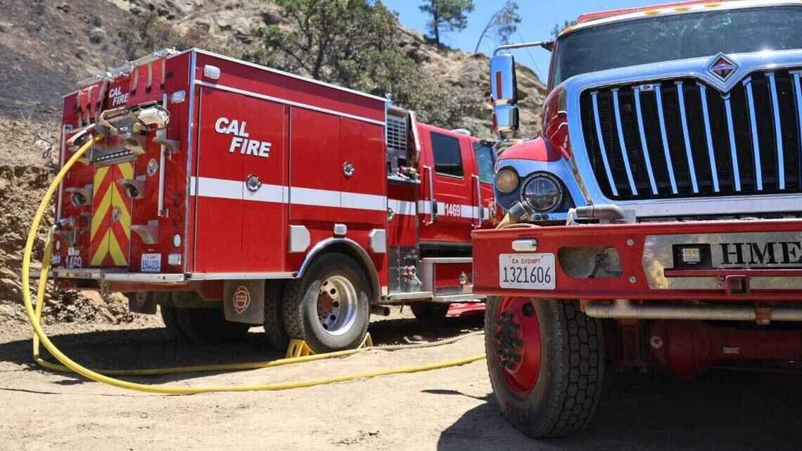 Cal Fire responds to 11-acre vegetation fire east of Modesto Reservoir