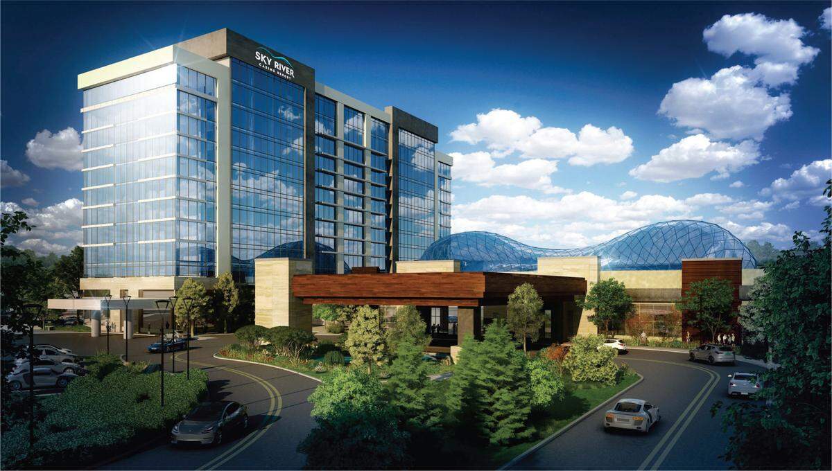 A 300-room hotel is part of the second phase of expansion plans announced for Sky River Casino in Elk Grove on Friday, June 7, 2024. 