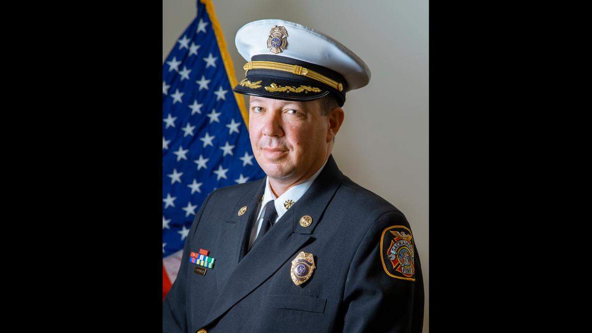 Chris Costamagna, a 27-year veteran of the Sacramento Fire Department, was appointed the city’s new fire chief Monday, Sept. 12, 2022.