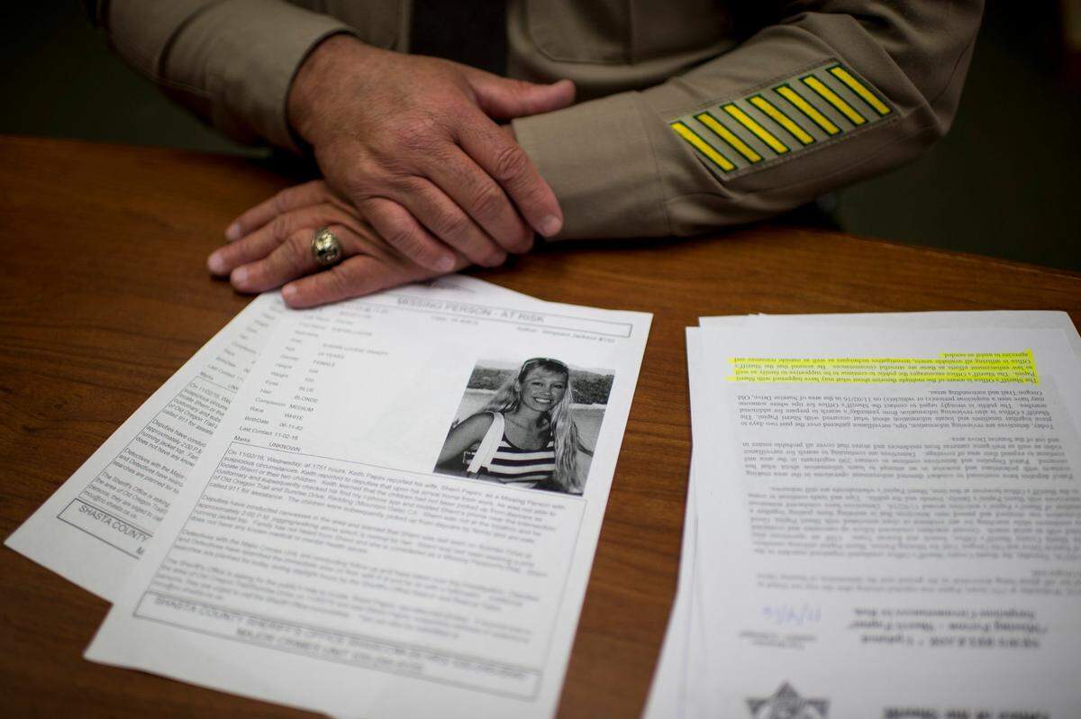 Then-Shasta County Sheriff Tom Bosenko shares details regarding the Sherri Papini case in November 2016.