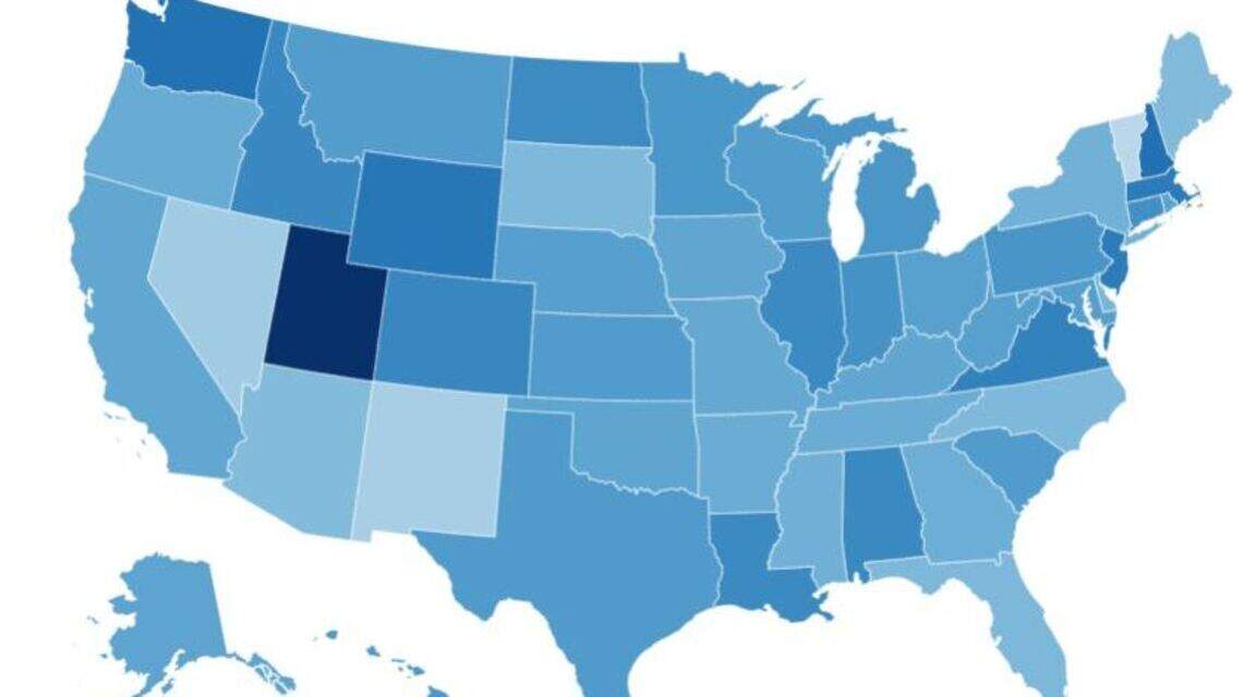 What is the gender pay gap in California? See wage differences in US on an interactive map