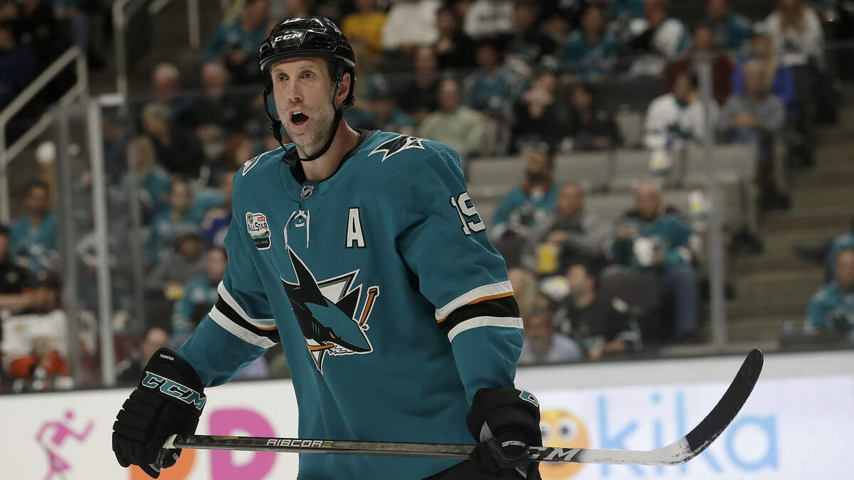 San Jose Sharks center Joe Thornton is scheduled to play his first game since Oct. 5 when the New York Rangers visit SAP Center on Tuesday. Thornton has missed nine games with an infection in his right knee.