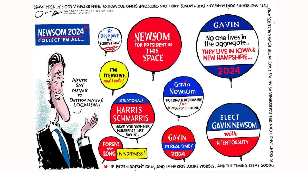 Jack Ohman: Gavinmania 2024!