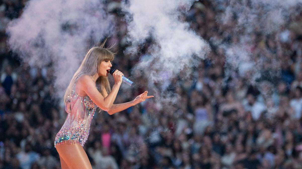 Singer Taylor Swift performs at Levi’s Stadium on Friday, July 28, 2023, in Santa Clara, in the first of two concerts at the stadium.