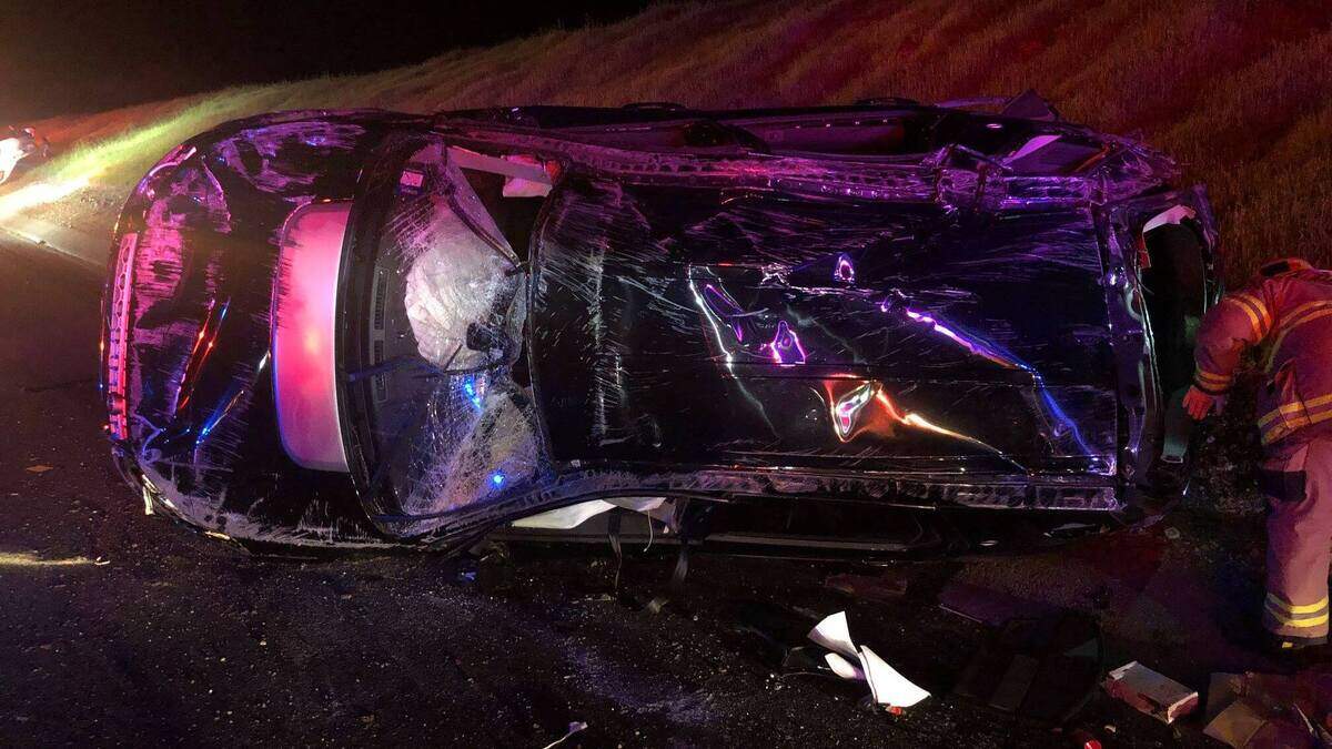A Land Rover was involved in a DUI rollover crash early Friday morning on Highway 65 in Lincoln, police said.