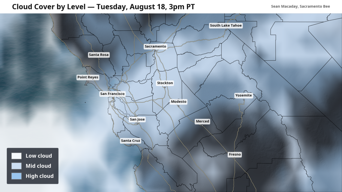 Clouds return Sacramento and Fresno skies — what they mean for local temperatures