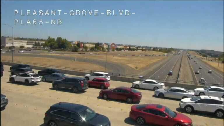 Highway 65 reopens in Roseville after person jumps from freeway overpass