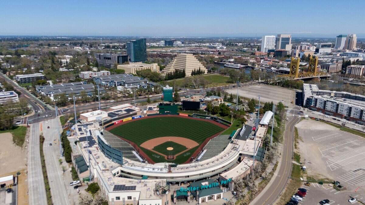Sutter Health Park in West Sacramento stands ready to start its first season hosting the Major League Baseball’s Athletics.