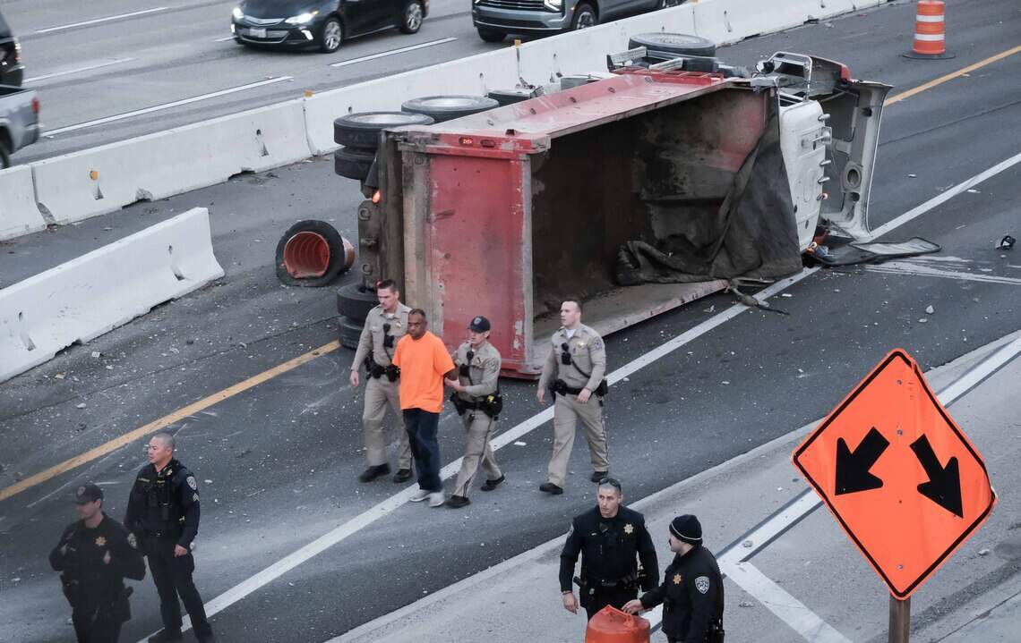 Roseville Dump Truck Chase: Sacramento Crash & Arrest - News Usa Today