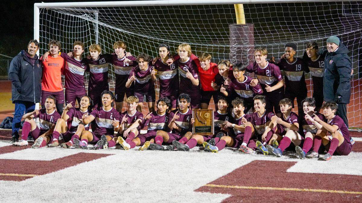 Top-seeded Whitney beat Watsonville 3-1 to win the CIF NorCal Regional Division l championship game. It’s the first NorCal team title in Whitney school history.