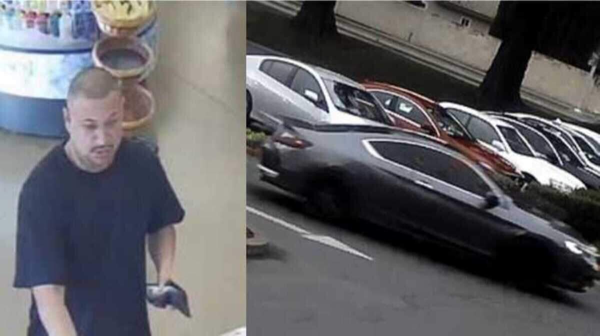 The man wanted for indecent exposure and the vehicle police said he’s driving suspect.