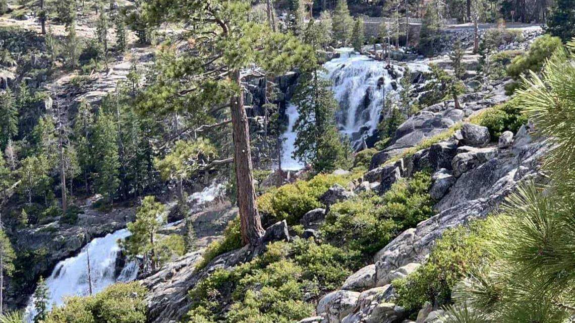 Woman taking selfie photo dies after slip over edge of Eagle Falls in Emerald Bay
