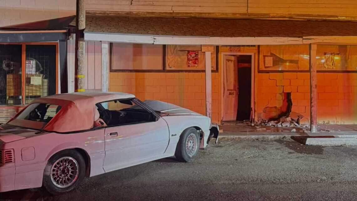 CHP arrests man who crashed car into Orangevale building, fled to trailer park