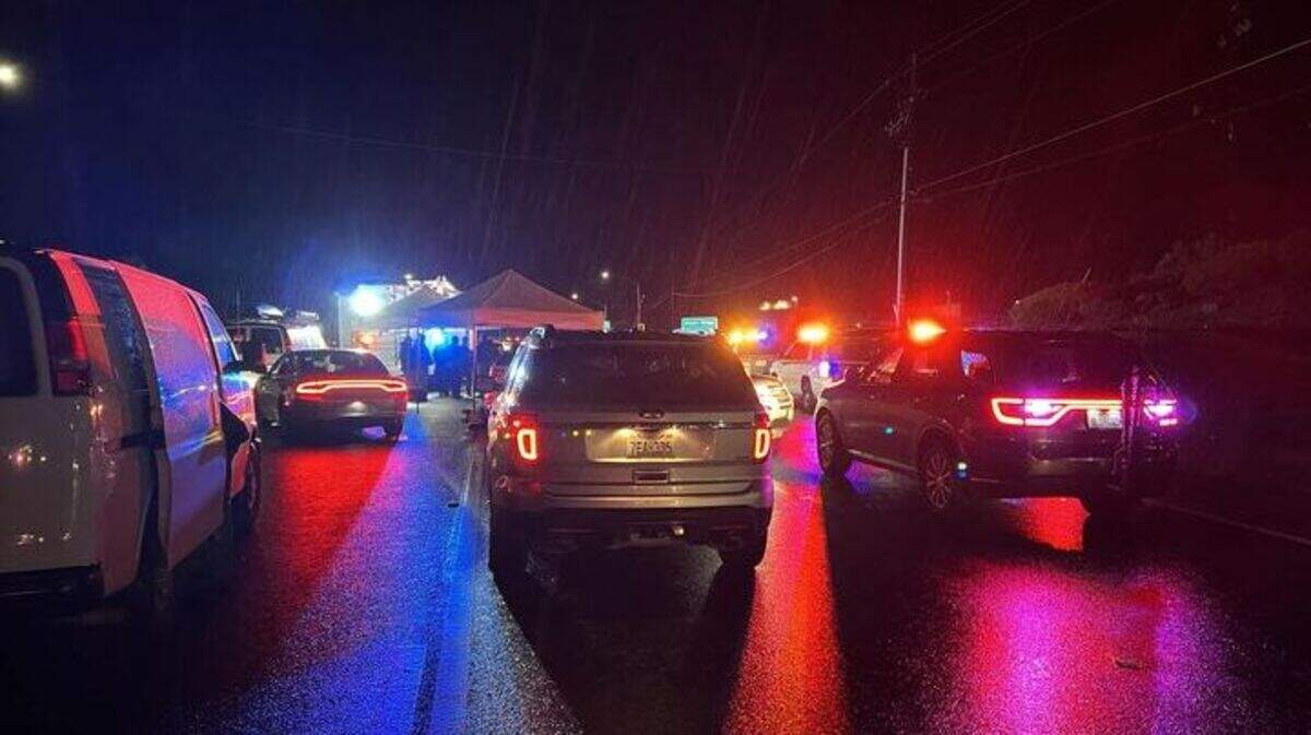Deputies with the Placer County Sheriff’s Office shot and killed a driver after a traffic stop on Highway 49 near North Auburn, California, turned into an “armed confrontation” late Tuesday, Jan. 10, 2023.
