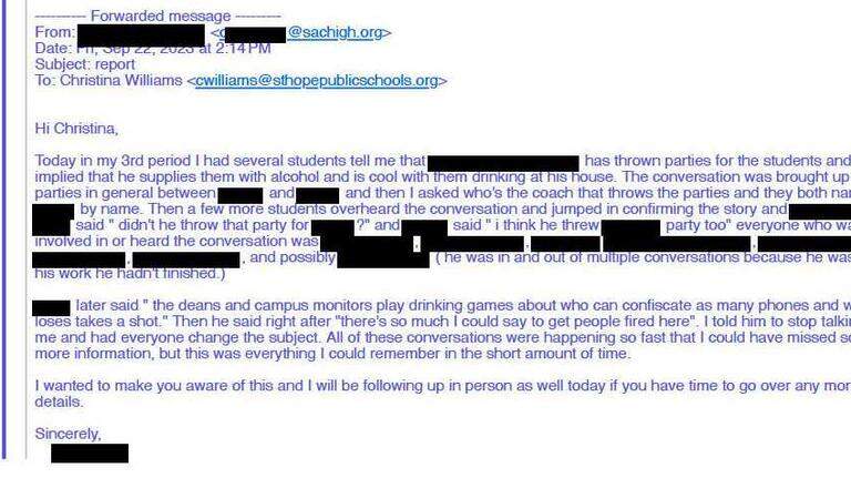 Read St. Hope teachers’ complaints to administrators side-by-side