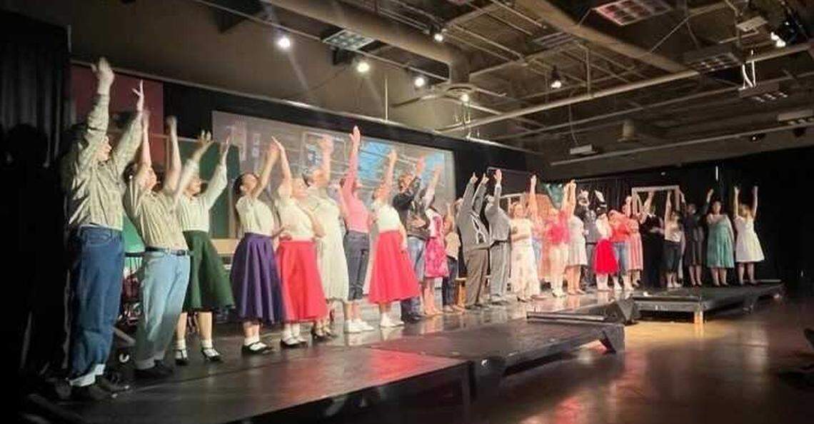 A curtain call at a performance of “Bye Bye Birdie” at Royal Stage in Citrus Heights in August 2024.