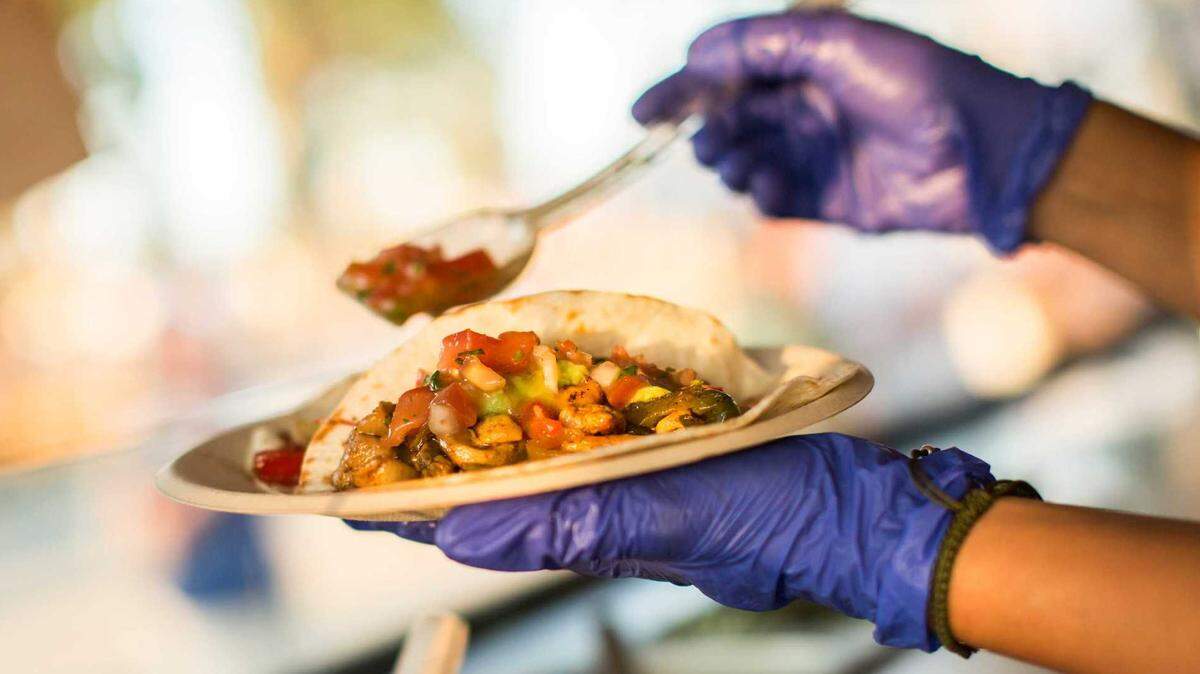 Stock photography of food being prepared