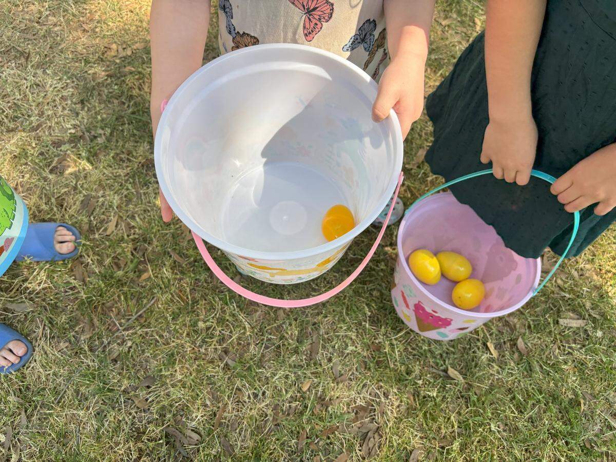 Close to 200 people gather at Southside Park in Sacramento to attend Queaster, an LGBTQ+ Easter event for the local community on Sunday, April 20, 2025. This is one of many Sacramento Easter events that are hosted in the city.