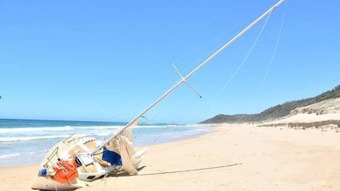 This mysterious yacht was found on Point Hicks in Tamboon, Australia, and authorities can’t figure out who it belongs to or where they went.