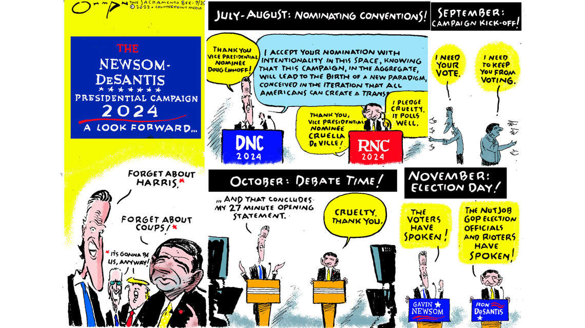 Jack Ohman: Gavin vs. Ron!