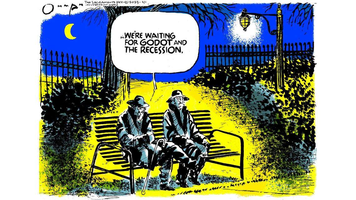 Jack Ohman: Waiting and waiting and waiting for a recession...