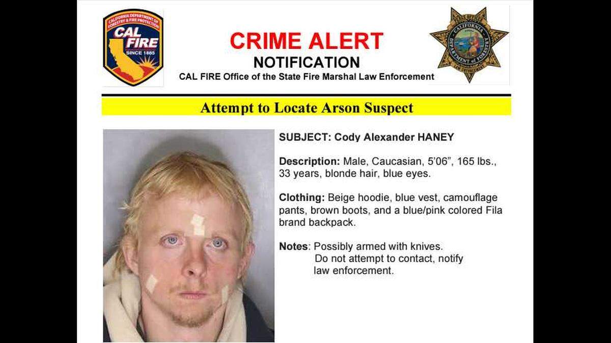 Cal Fire is looking for a man accused of lighting several fires on Sacramento State’s campus earlier in December, according to a news release issued Thursday.