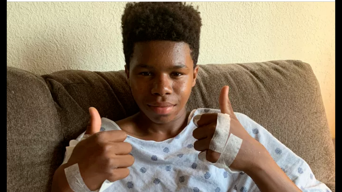 LeBron Evans was riding his e-bike when a pickup truck hit him and dragged him half a block, officials said. 