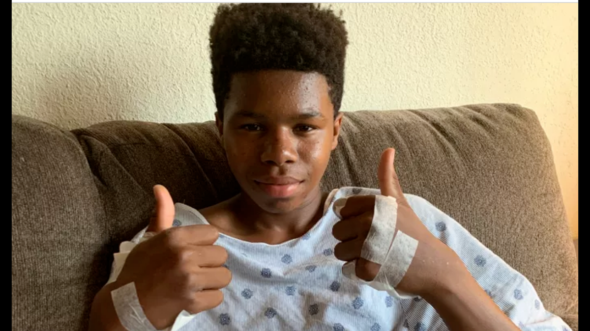 LeBron Evans was riding his e-bike when a pickup truck hit him and dragged him half a block, officials said. 
